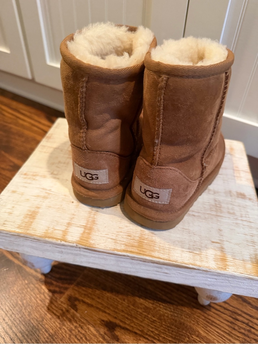 UGG Cream Sheepskin Cat Toy